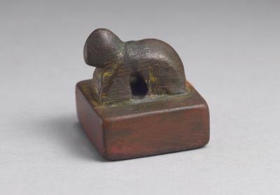 图片[2]-Bronze seal cast with “Qin Jin wang yin”, Jin dynasty (265-420)-China Archive